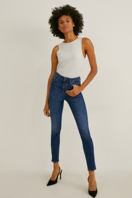 Skinny jeans - high waist - LYCRA®