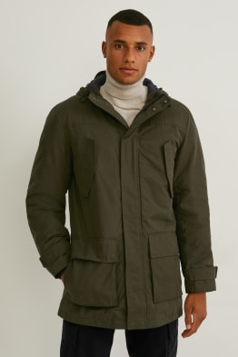 Parka con cappuccio