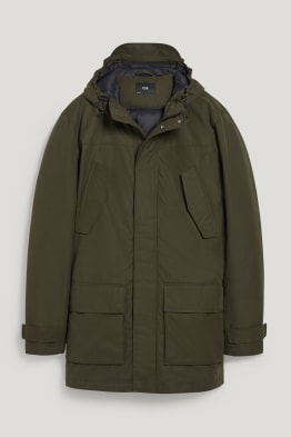 Parka con cappuccio