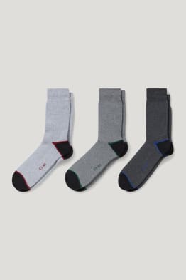 Lot de 3 paires - chaussettes - LYCRA®