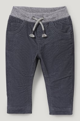 Pantalon chaud en velours pour bébé