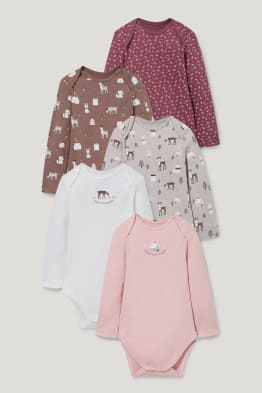 Lot de 5 - bodys pour bébé