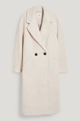 Weiß/Rosa Rabatt 70 % C&A Langer Mantel KINDER Mäntel Basisch 