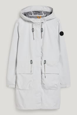Regenmantel met capuchon