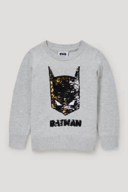 Batman - maglione - effetto brillante