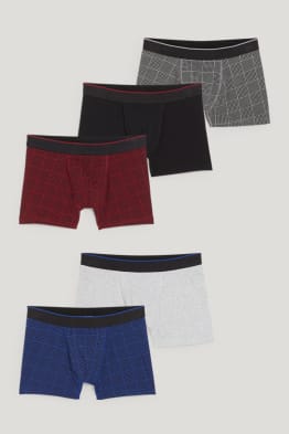 Paquet de 5 - calçotets trunk  - LYCRA®