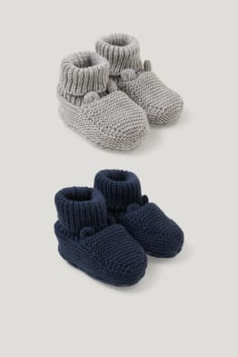Chaussons en maille pour bébé