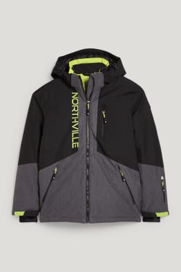 Chaqueta de esquí con capucha