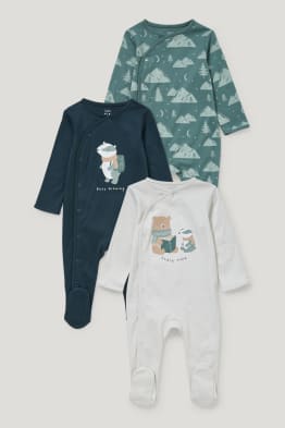Pack de 3 - pijamas para bebé