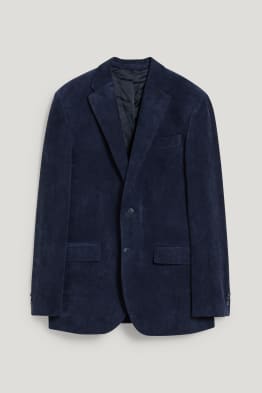 normale C&A da uomo blu a quadri Lana Giacca 38 