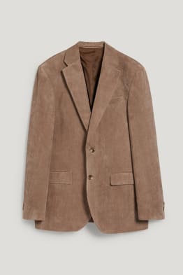 Giacca - regular fit - in materiale tramato