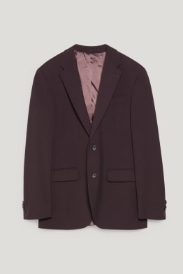 Regular 46 C&a Masculino Lã Mistura Listrado Cinza terno jaqueta 