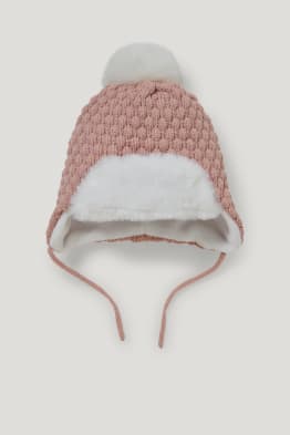 Knitted baby hat