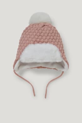 Gebreide babymuts