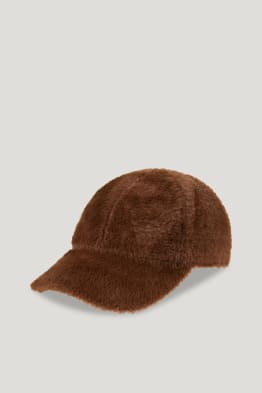 CLOCKHOUSE - șapcă din blană artificială
