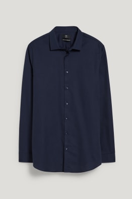 Camicia business - slim fit - colletto all’italiana - facile da stirare