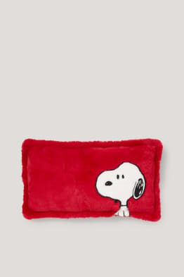 Coixí pell sintètica - 50 x 30 cm - Snoopy
