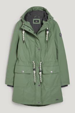 Regenjas met capuchon