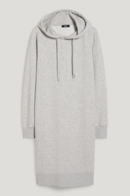 Robe en molleton à capuche
