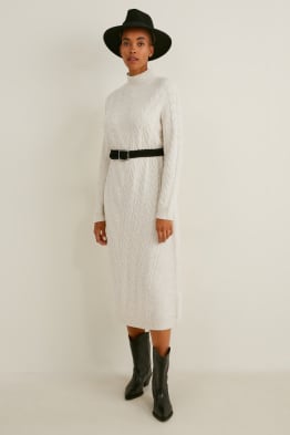 Robe en maille - matière recyclée