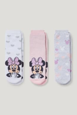 Multipack 3er - Minnie Maus - Socken mit Motiv