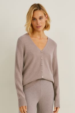 Cashmere cardigan