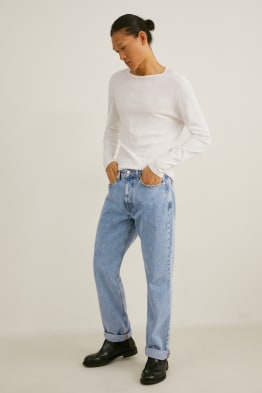 Relaxed jeans - gerecyclede stof