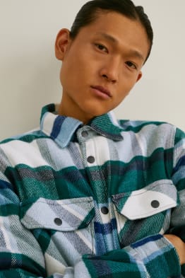 Veste-chemise - à carreaux