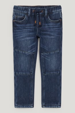 Slim jeans - ciepłe dżinsy
