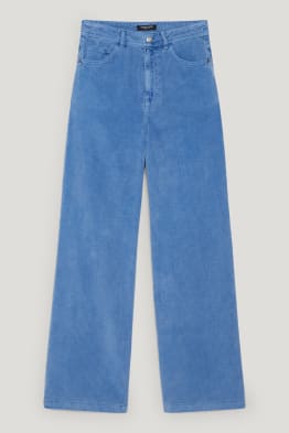 CLOCKHOUSE - Cordhose - High Waist - Wide Leg