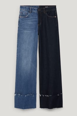 E.L.V. Denim - wide leg jeans - high waist - unisex