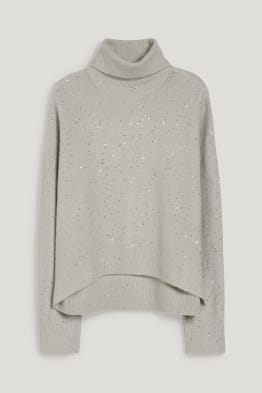 Pullover à col roulé