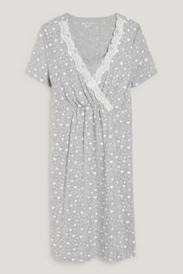 Chemise de nuit d'allaitement