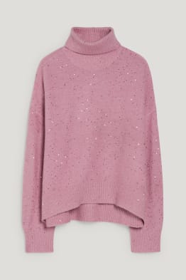 Pullover à col roulé