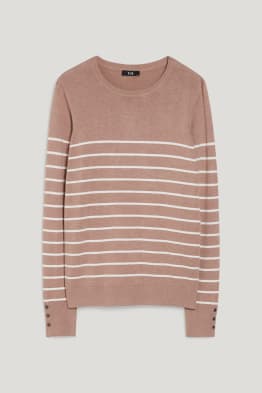 Maglione in maglia fine - righe