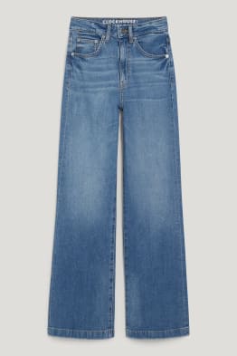 CLOCKHOUSE - Wide Leg Jeans - High Waist