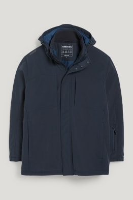 Veste souple à capuche