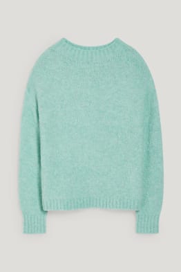 Sweter bouclé