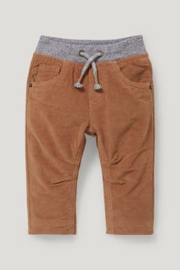 Pantalón de pana para bebé - pantalón térmico