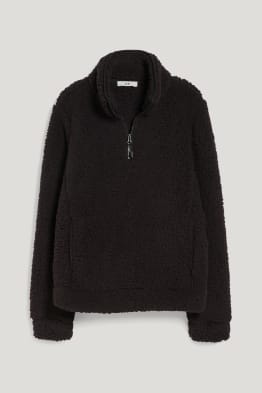 Teddy-Sweatshirt - recycelt