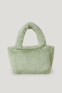 Petit sac en fausse fourrure