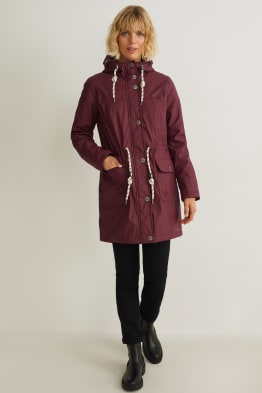 Regenjas met capuchon