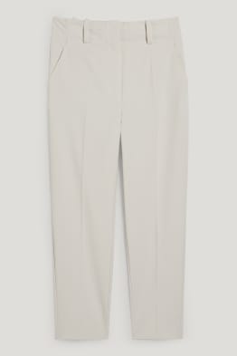 C&A Womens White  Cotton Trousers  Size 18 L29 in Regular 