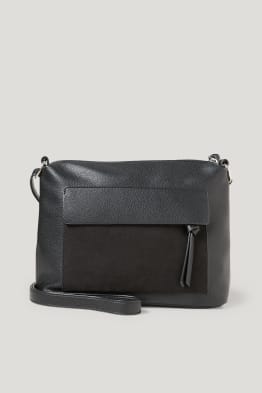 Small shoulder bag - faux leather