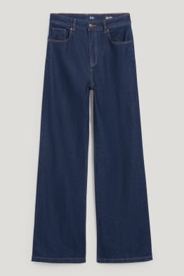 Loose fit jeans - vita alta - LYCRA®