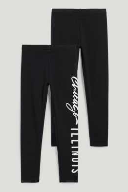 Lot de 2 - leggings chauds