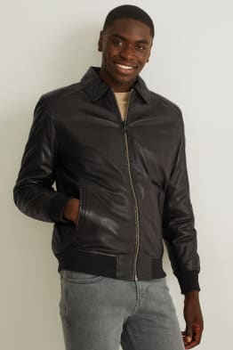 Lederjacke