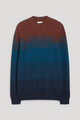 Jumper - wool blend - recycled
