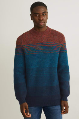 Jumper - wool blend - recycled