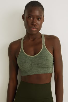 Brassière - ampliforme - yoga - 4 Way Stretch - matière recyclée